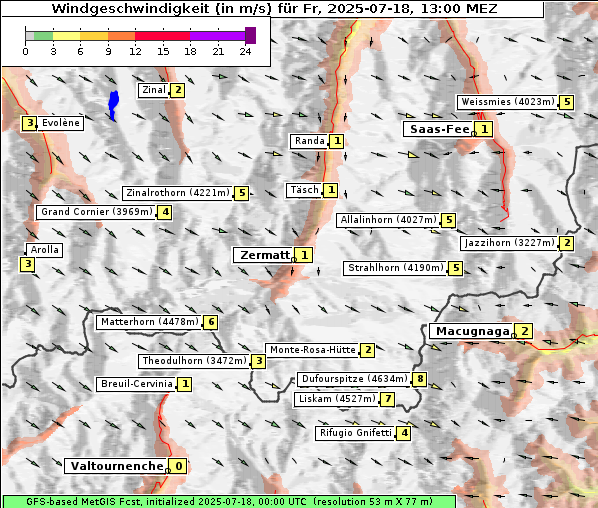 Wind, 18. 7. 2025