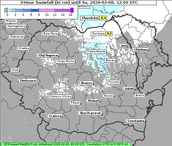 Neuschnee, 8. 2. 2026
