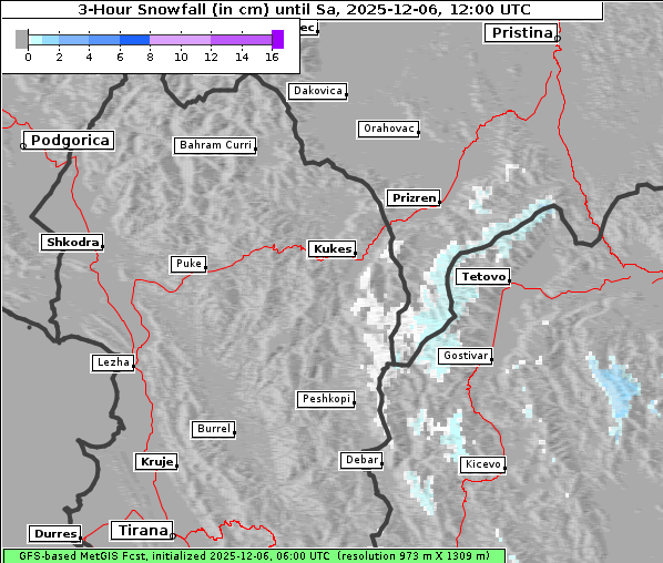Neuschnee, 6. 12. 2025