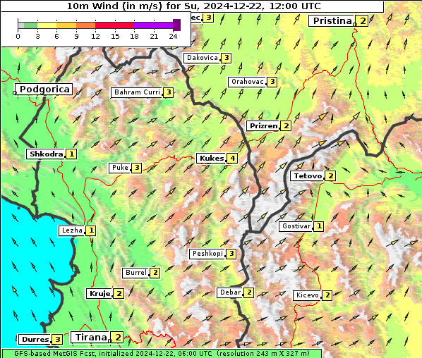 Wind, 22. 12. 2024