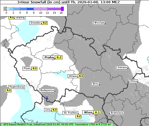 Neuschnee, 8. 1. 2026