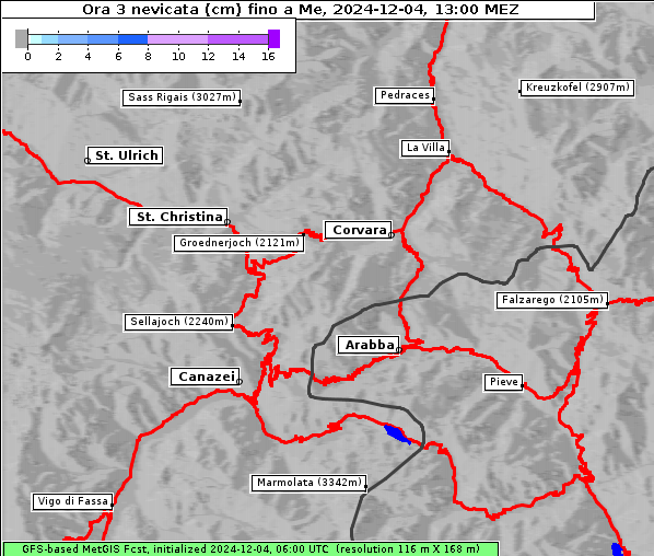 Neuschnee, 4. 12. 2024