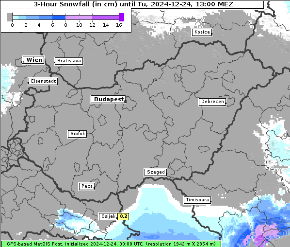 Neuschnee, 24. 12. 2024