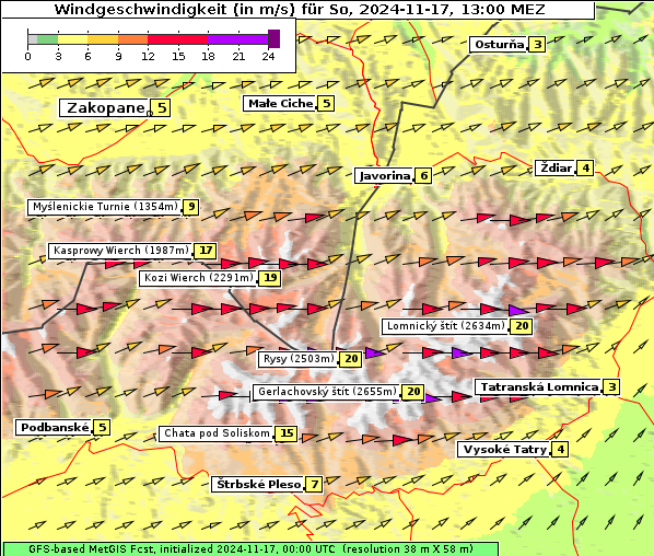 Wind, 17. 11. 2024