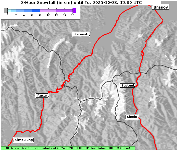 Neuschnee, 28. 10. 2025