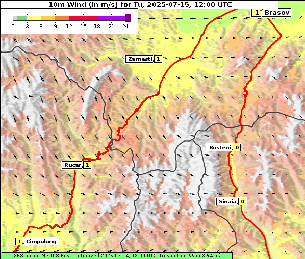 Wind, 15. 7. 2025