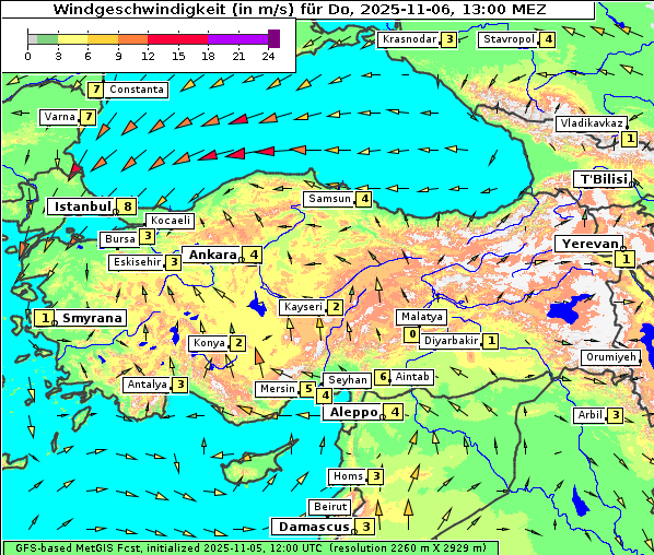 Wind, 6. 11. 2025