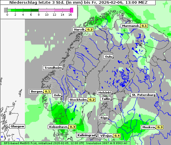 Niederschlag, 6. 2. 2026