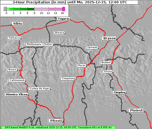 Niederschlag, 15. 12. 2025