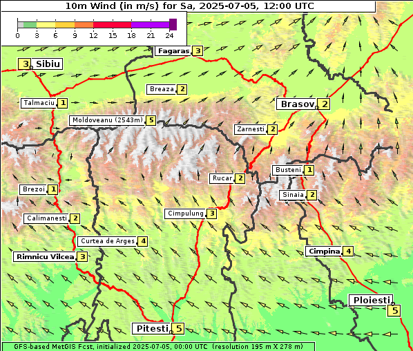Wind, 5. 7. 2025