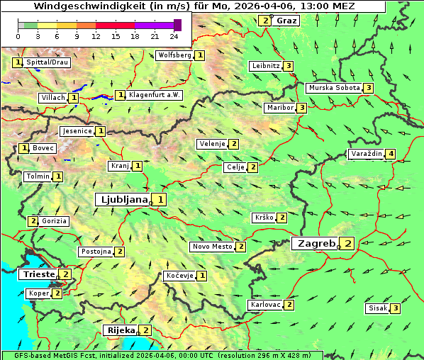 Wind, 6. 4. 2026
