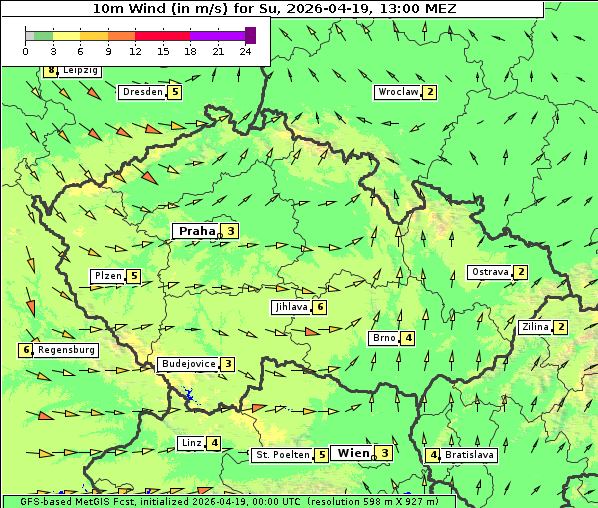Wind, 19. 4. 2026