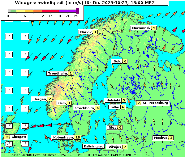 Wind, 23. 10. 2025