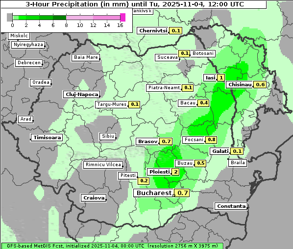 Niederschlag, 4. 11. 2025