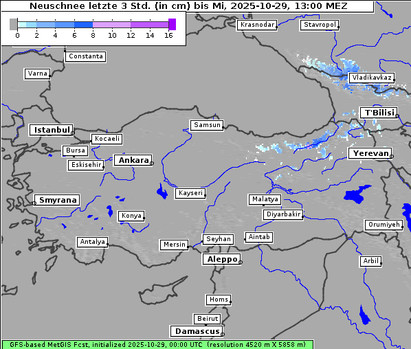 Neuschnee, 29. 10. 2025