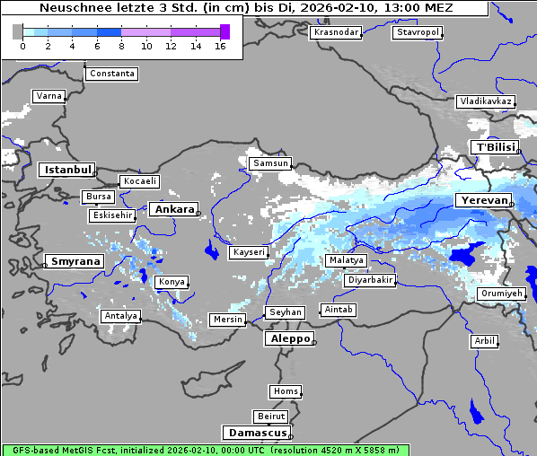 Neuschnee, 10. 2. 2026