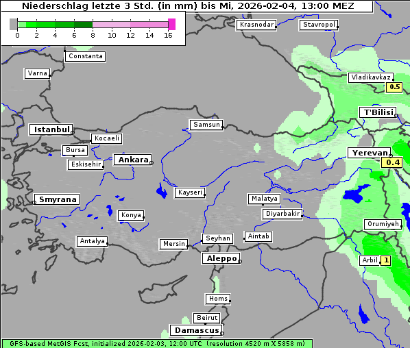 Niederschlag, 4. 2. 2026