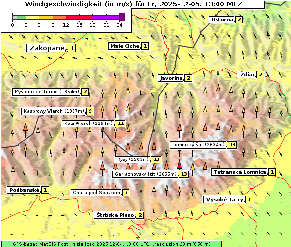 Wind, 5. 12. 2025