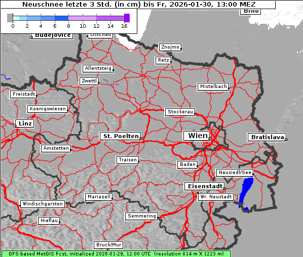 Neuschnee, 30. 1. 2026