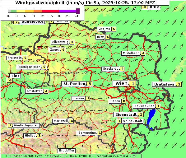 Wind, 25. 10. 2025