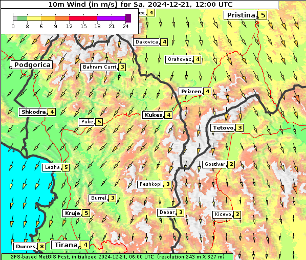 Wind, 21. 12. 2024