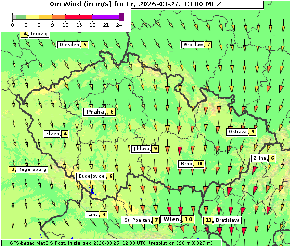Wind, 27. 3. 2026