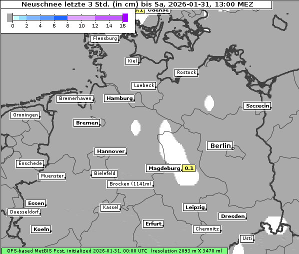 Neuschnee, 31. 1. 2026