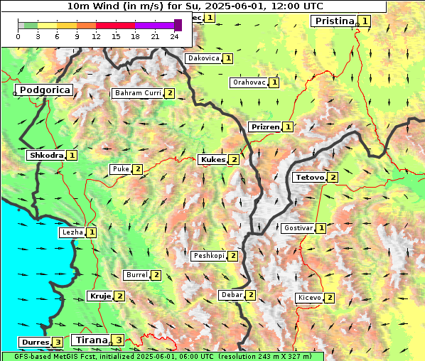 Wind, 1. 6. 2025