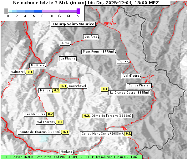 Neuschnee, 4. 12. 2025