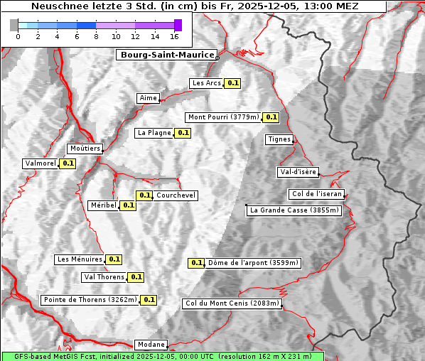 Neuschnee, 5. 12. 2025