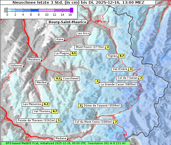 Neuschnee, 16. 12. 2025