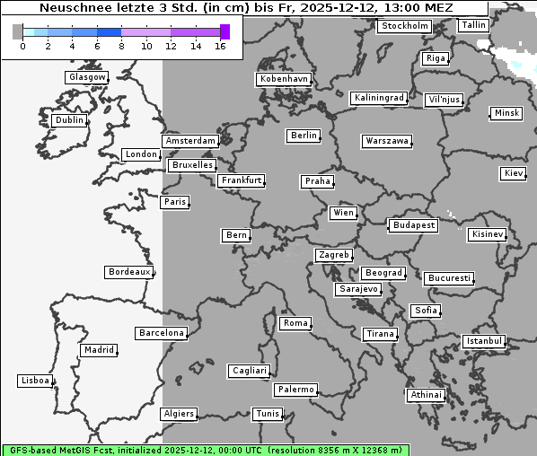 Neuschnee, 12. 12. 2025