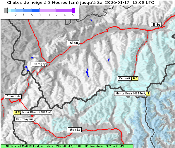 Neuschnee, 17. 1. 2026