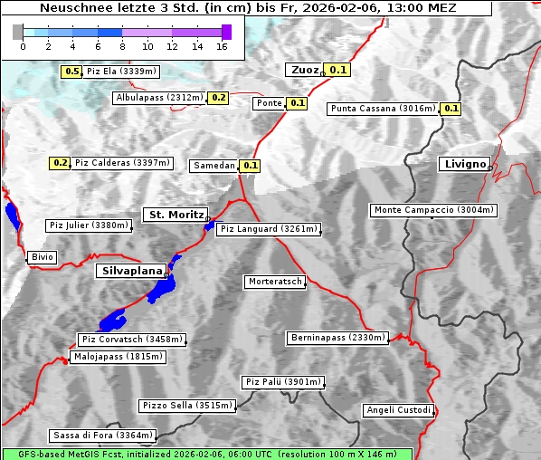 Neuschnee, 6. 2. 2026