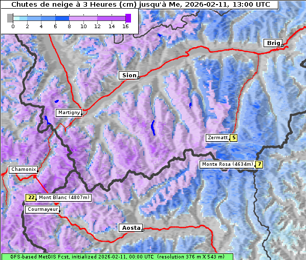 Neuschnee, 11. 2. 2026