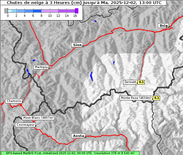 Neuschnee, 2. 12. 2025
