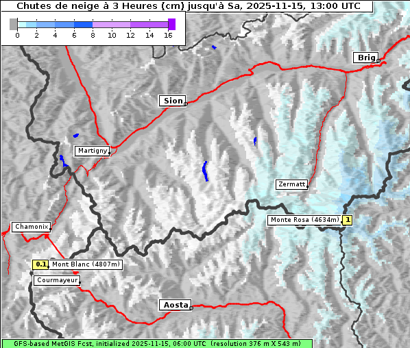 Neuschnee, 15. 11. 2025