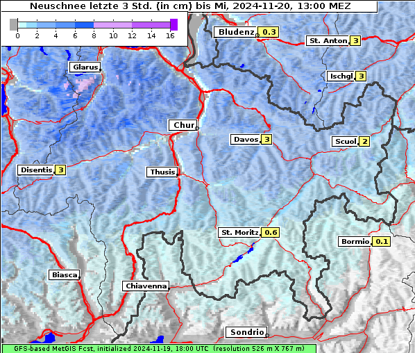 Neuschnee, 20. 11. 2024