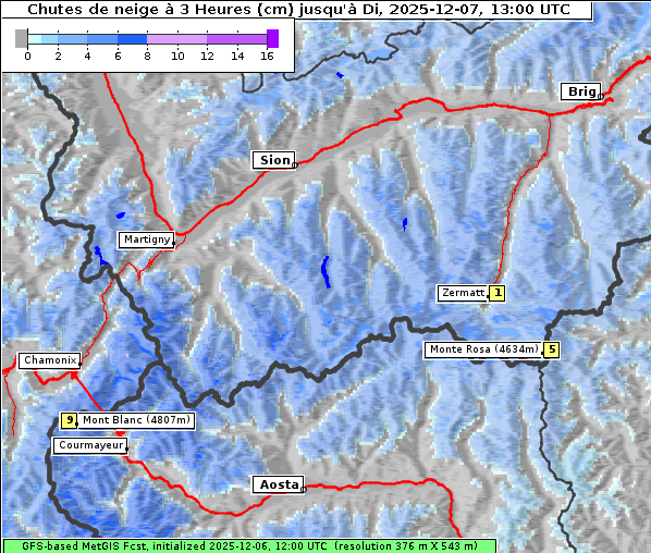 Neuschnee, 7. 12. 2025