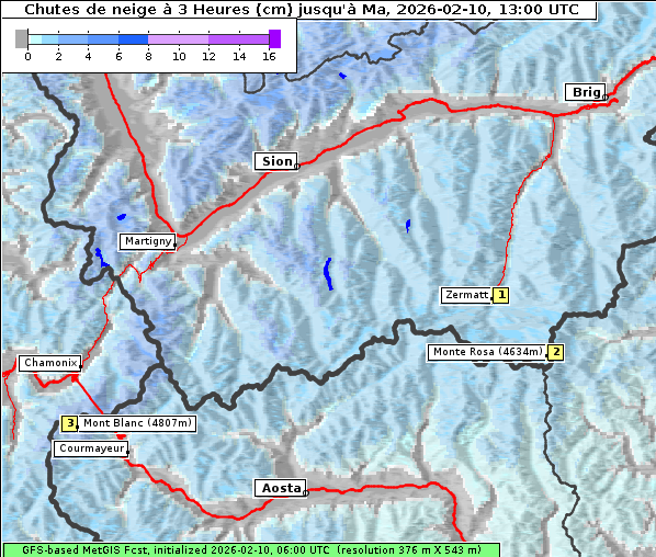 Neuschnee, 10. 2. 2026