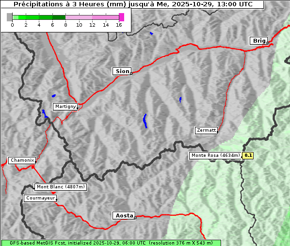 Niederschlag, 29. 10. 2025
