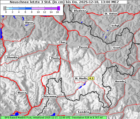 Neuschnee, 18. 12. 2025