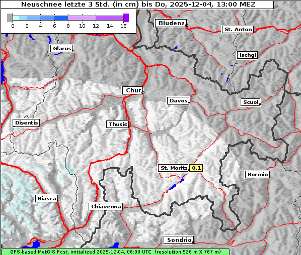Neuschnee, 4. 12. 2025
