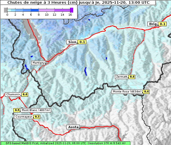 Neuschnee, 20. 11. 2025