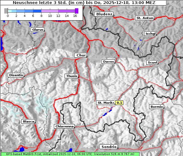 Neuschnee, 18. 12. 2025