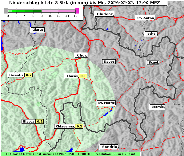 Niederschlag, 2. 2. 2026