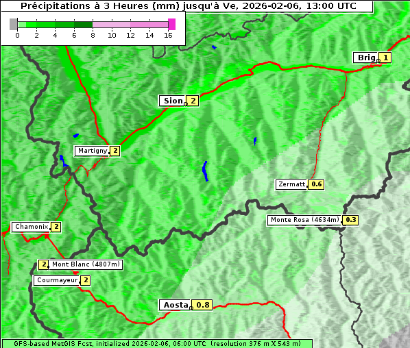 Niederschlag, 6. 2. 2026