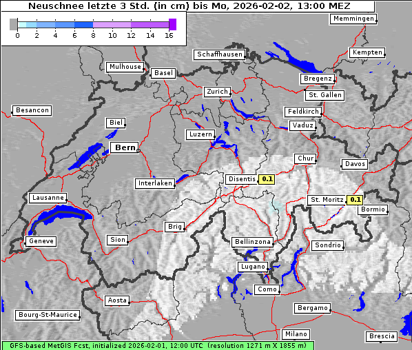Neuschnee, 2. 2. 2026
