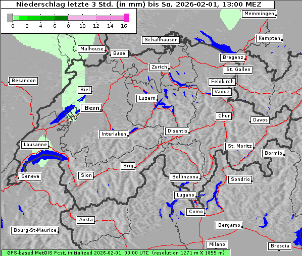 Niederschlag, 1. 2. 2026