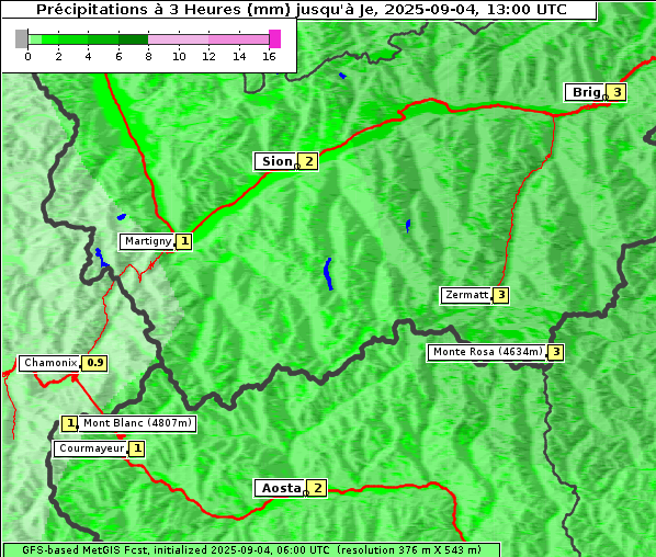 Niederschlag, 4. 9. 2025